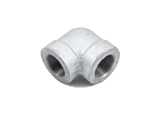 BSPP Threaded Elbow Steel Pipe Elbow 90 Degree Class 6000 High Pressure Alloy Inconel 600