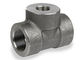 ASTM A350 LF2 Threaded Pipe Fittings Threaded Reducing Tee BS3799 Standard