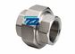 NPT 1 1 / 4 " Forged Steel Unions , ASTM A182 F321 Threaded Pipe Fittings