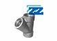 Socket Weld Lateral Tee Pipe Fitting , 3 / 8 " ASTM A182 F91 Steel Pipe Fittings