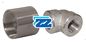 Alloy Steel Threaded Pipe Fittings ASTM A182 F22 2000LB Pressure JIS Standard