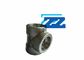 ASME B16 11 Carbon Steel Pipe Fittings 2 x 1 1 / 4 " A105N 6000 # Socket Weld Tee