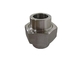 MSS SP-83 Forged Pipe Fittings Socket Weld Union Class 6000 ASTM A105N Material