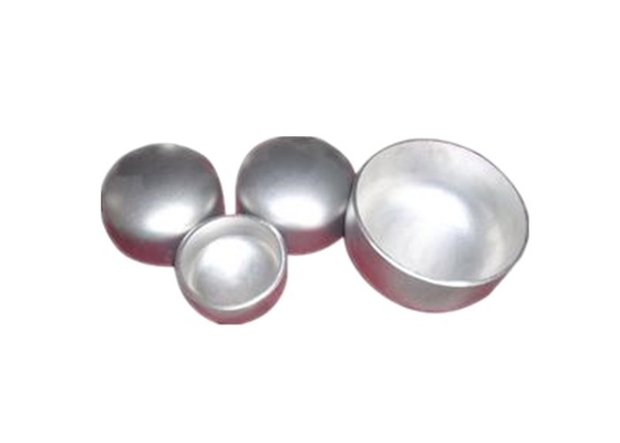 1/2" - 60" Size Stainless Steel Pipe Fittings Seamless End Cap High Strength