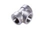1 1 / 2 " 6000 Threaded Equal Tee , ASTM A182 F316 Structural Pipe Fittings