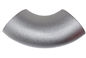 Duplex Steel 90 Degree Long Radius Elbow , LR ASTM A815 UNS S31803 6 Inch Pipe Elbow