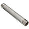 1 " Sch 80 100mm Stainless Steel Threaded Nipple , NPT Stainless Steel Pipe Fittings ASTM A182 F304 ASME B16 11